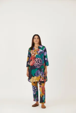 New Season Fall 24/Summer 25-Coord Set-Cotton-Farah Black-YAMLS02-Fashion Edit Yam