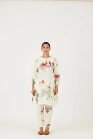 New Season Fall 24/Summer 25-Coord Set-Cotton-Juliet White-YAMLS38-Fashion Edit Yam