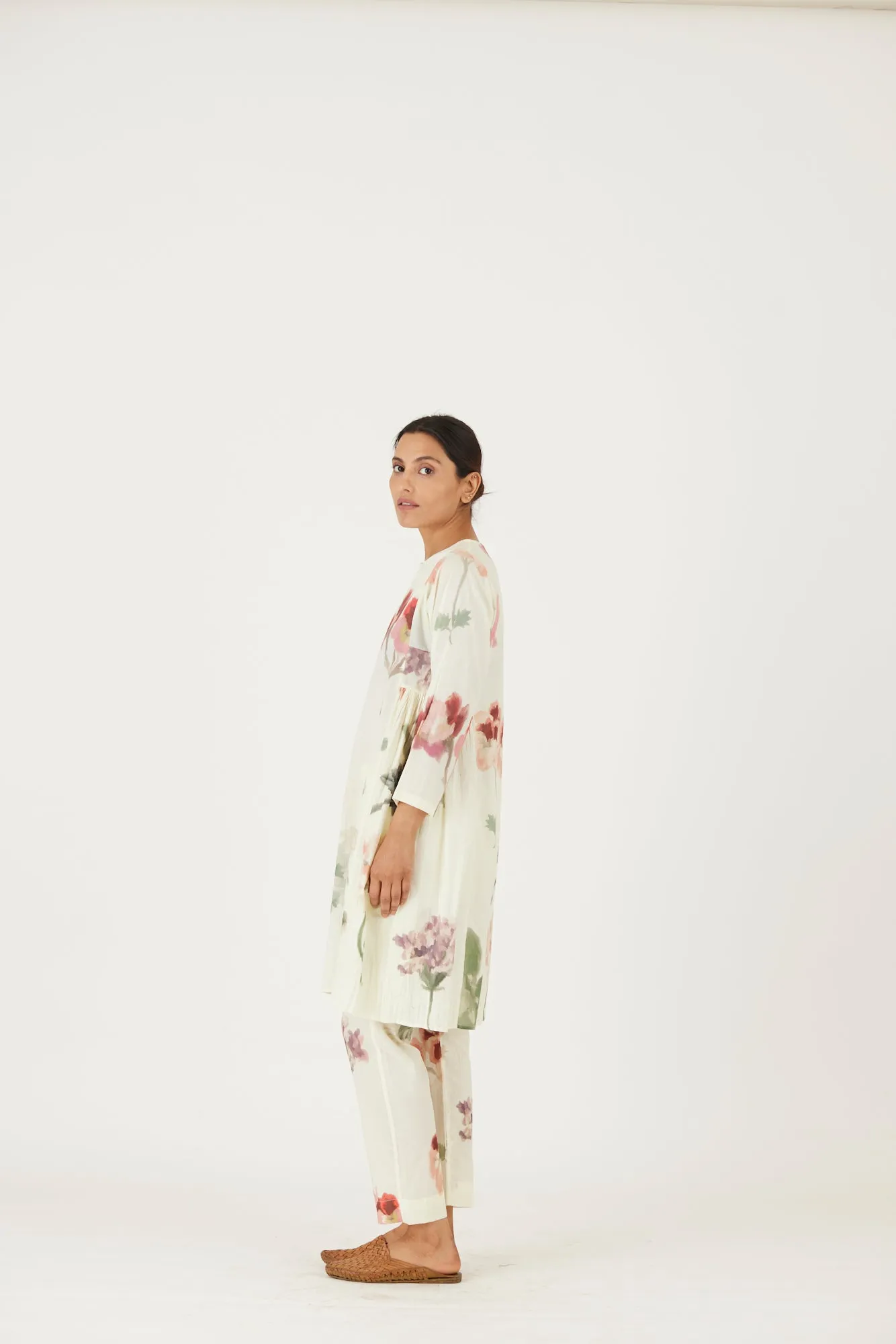 New Season Fall 24/Summer 25-Coord Set-Cotton-Juliet White-YAMLS38-Fashion Edit Yam