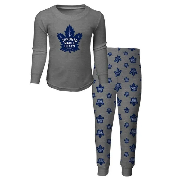 NHL Kid's Long Sleeve T-Shirt & Pant Sleep Set