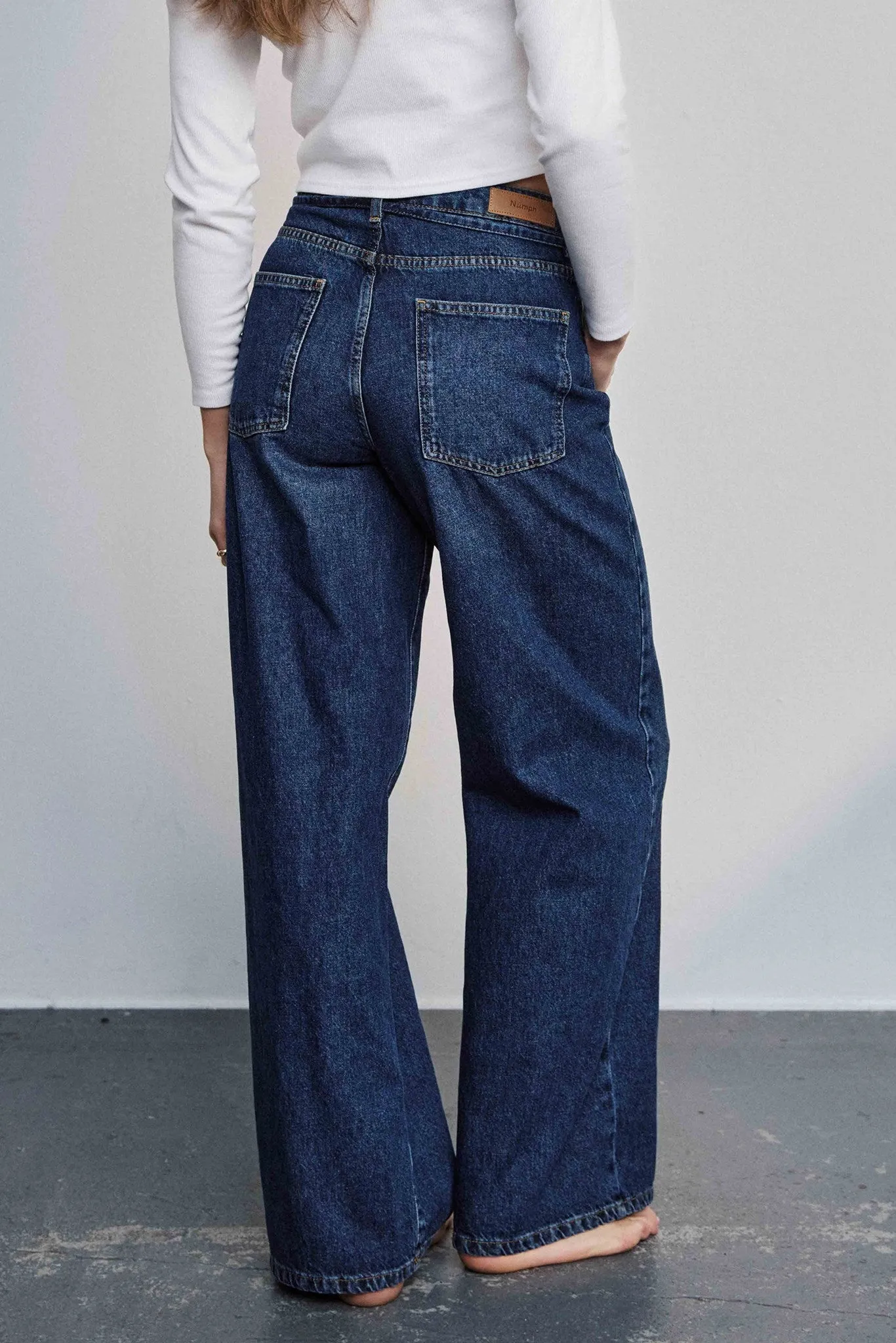 NUBROOKLYN JEANS - DARK BLUE - Dark Blue Denim