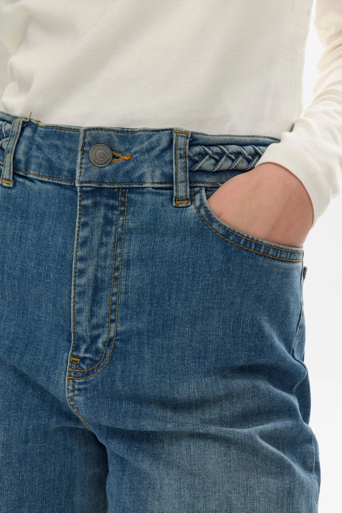 NUPARIS CROPPED JEANS  - Light Denim Blue 2