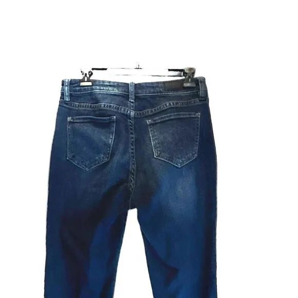 NWOT. Rock &amp; Roll Denim. Women’s HighRise Straight Cropped Jeans. Size 28.