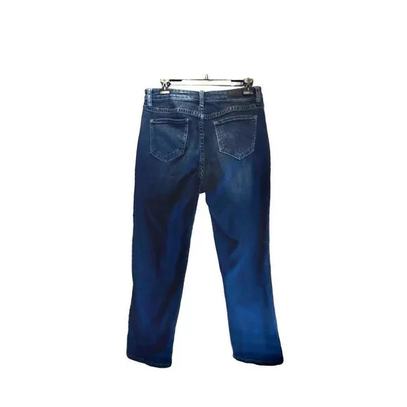 NWOT. Rock &amp; Roll Denim. Women’s HighRise Straight Cropped Jeans. Size 28.