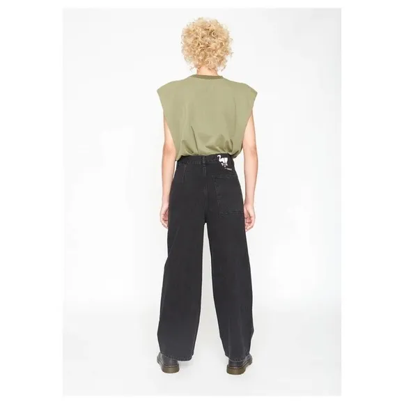 NWT Free People x Sandrine Rose - Brand NWT Wide Curve Jeans $198 MSRP!