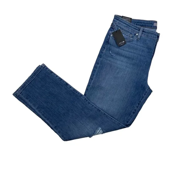 NWT Joe’s Jeans Lara Mid Rise Straight Leg Ankle 33