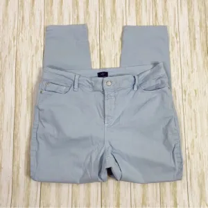 NYDJ Powder Blue Denim Ankle Jeans