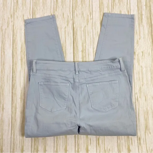 NYDJ Powder Blue Denim Ankle Jeans