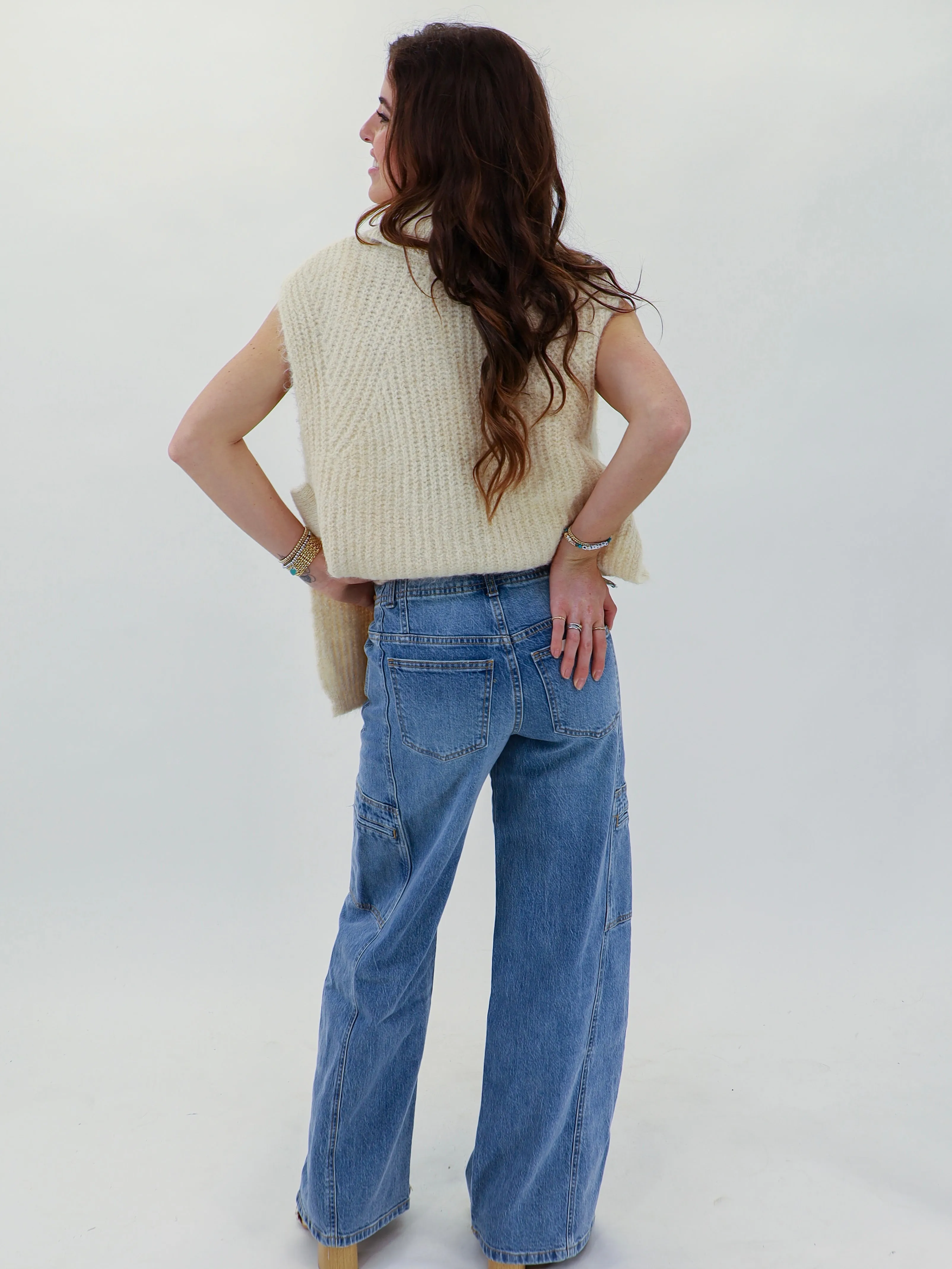Ocean Cargo Wide Leg Jean