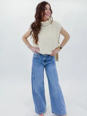 Ocean Cargo Wide Leg Jean