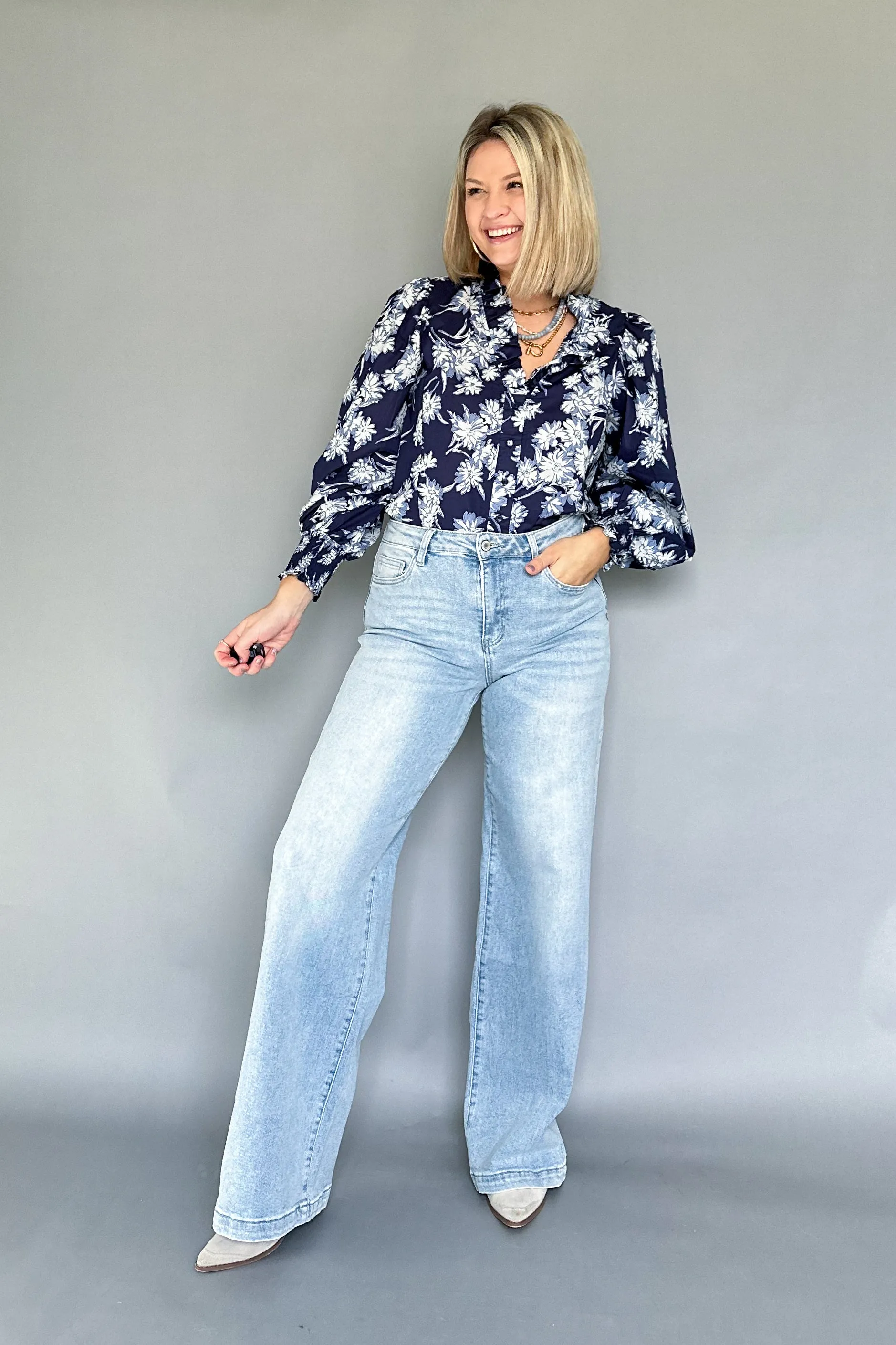 Olivia High Rise Wide Leg