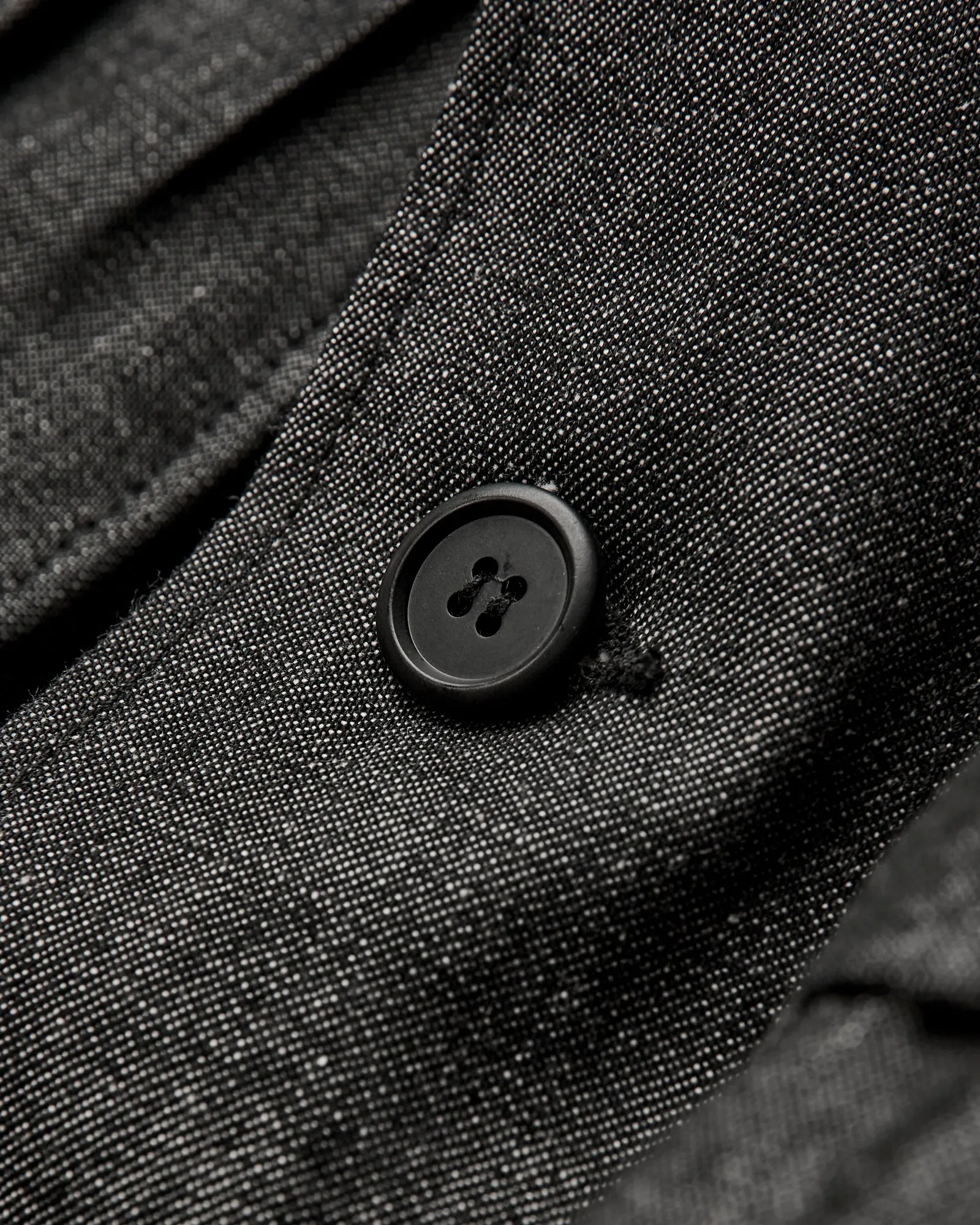 Overgrown Warden Jacket in Black Denim