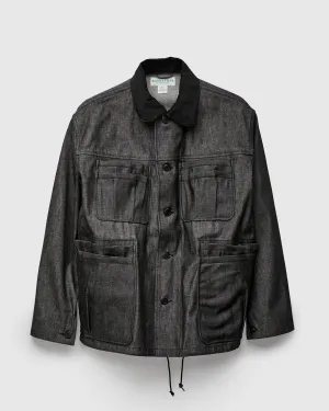 Overgrown Warden Jacket in Black Denim