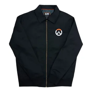 Overwatch 2 Black Zip-Up Work Jacket