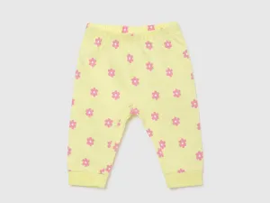 Pack of 2 Printed and Solid Regular Fit Baby Joggers