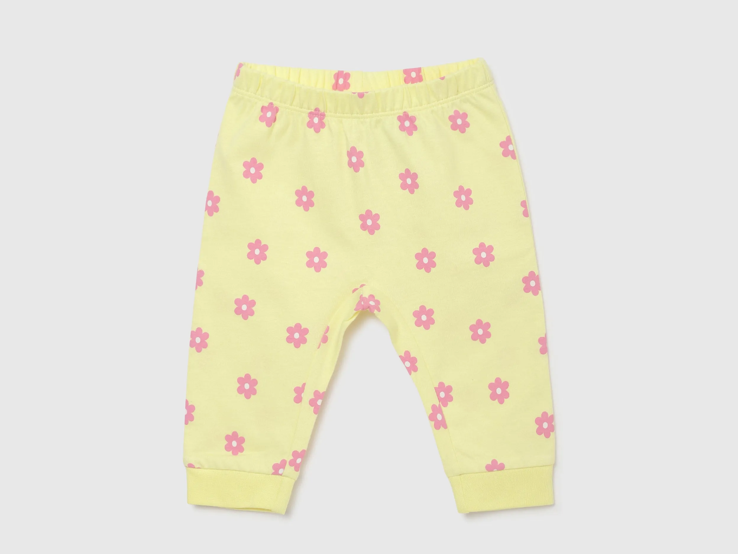 Pack of 2 Printed and Solid Regular Fit Baby Joggers