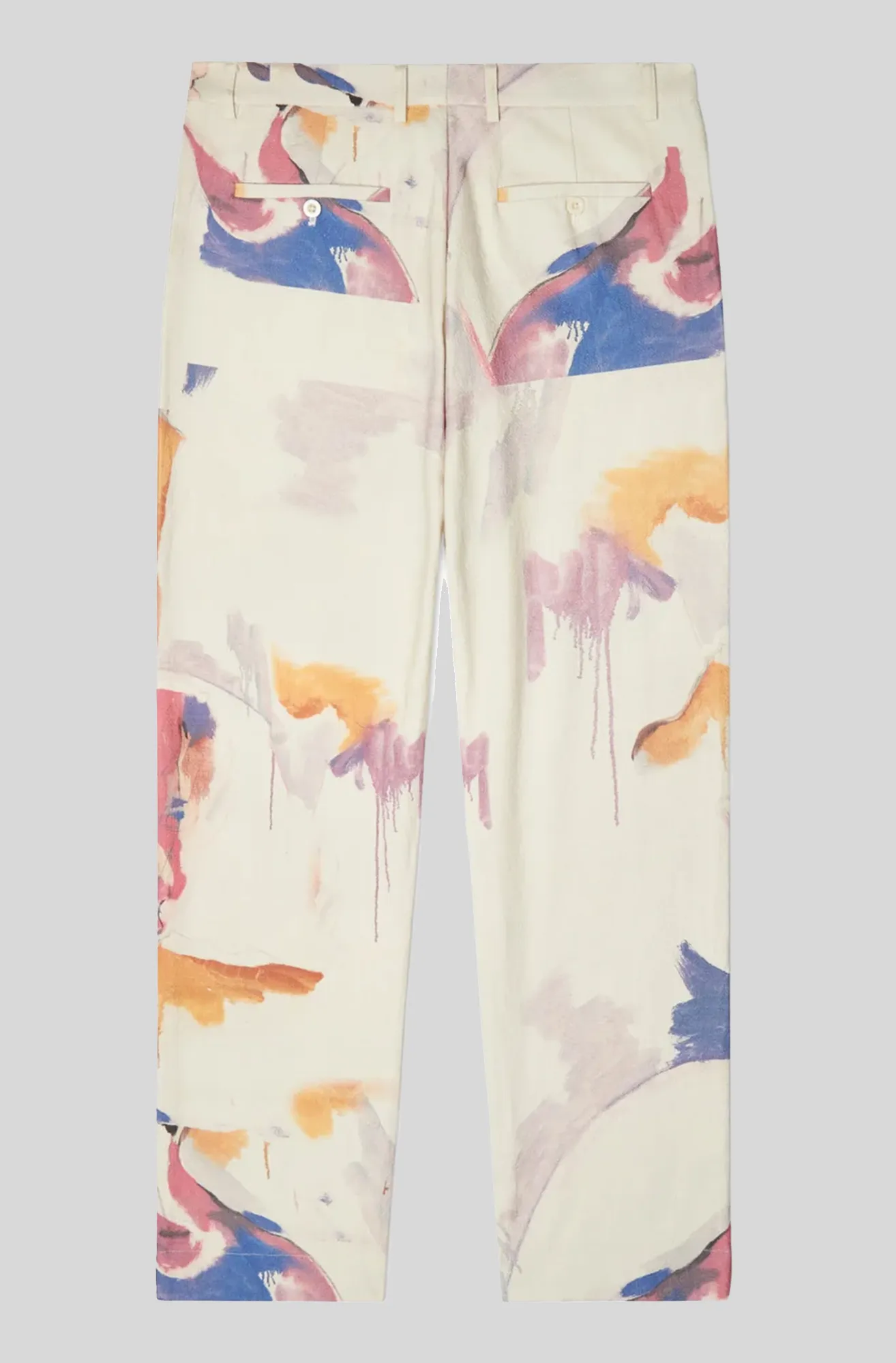 PAINTING PRINTED SUIT BOTTOMS
