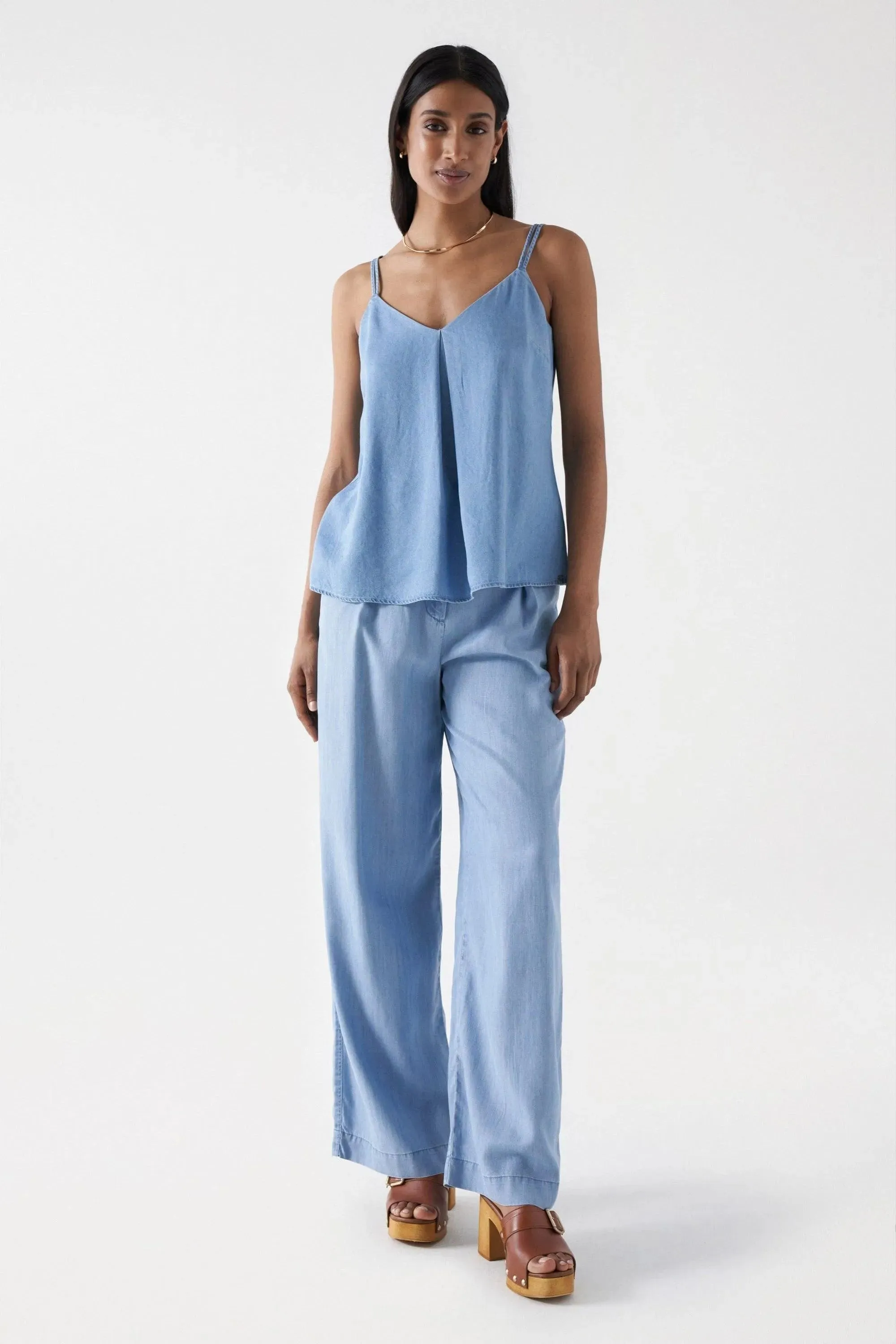 Pantalones Salsa Jeans Anchos Lightdenim