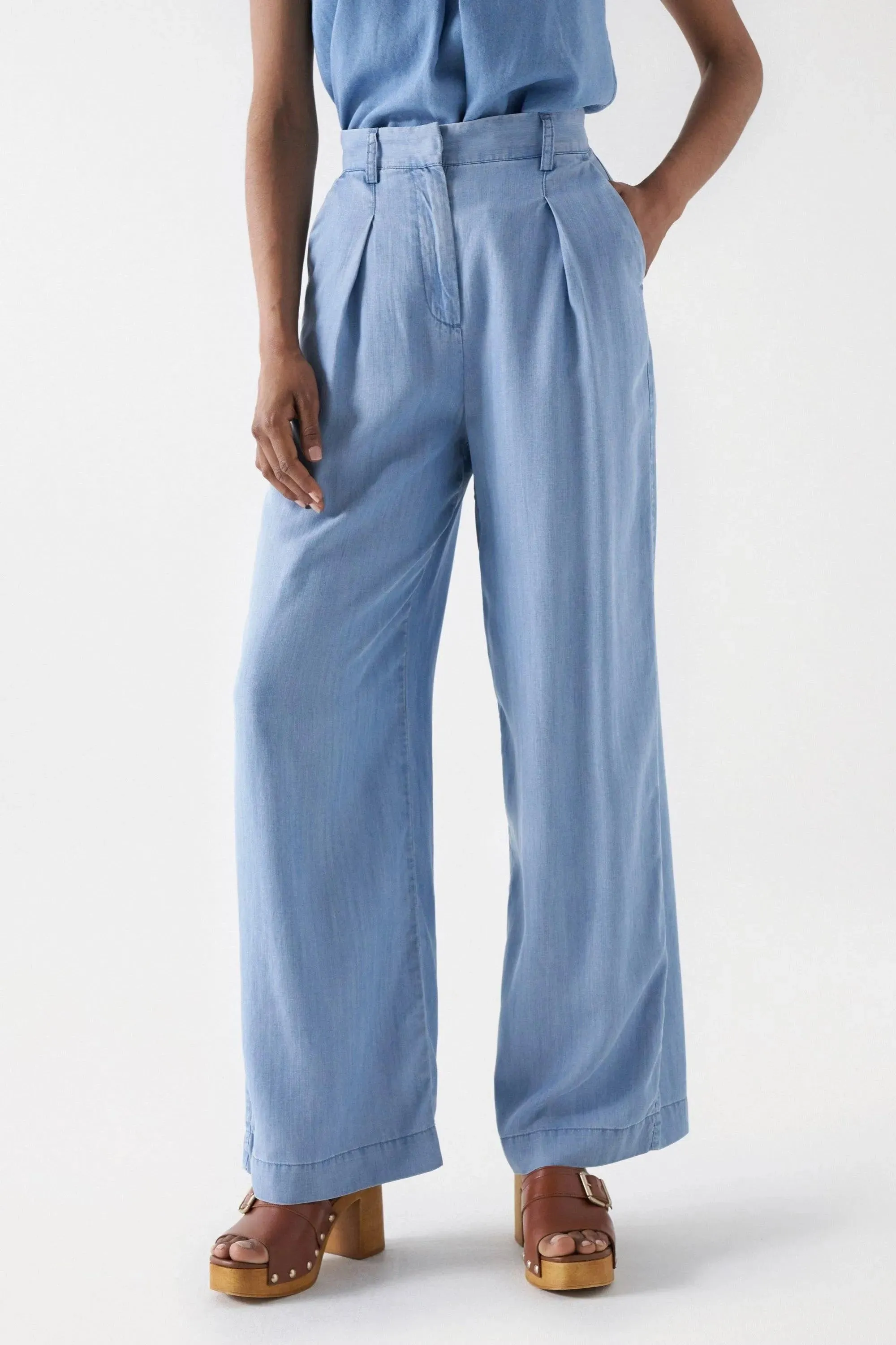 Pantalones Salsa Jeans Anchos Lightdenim
