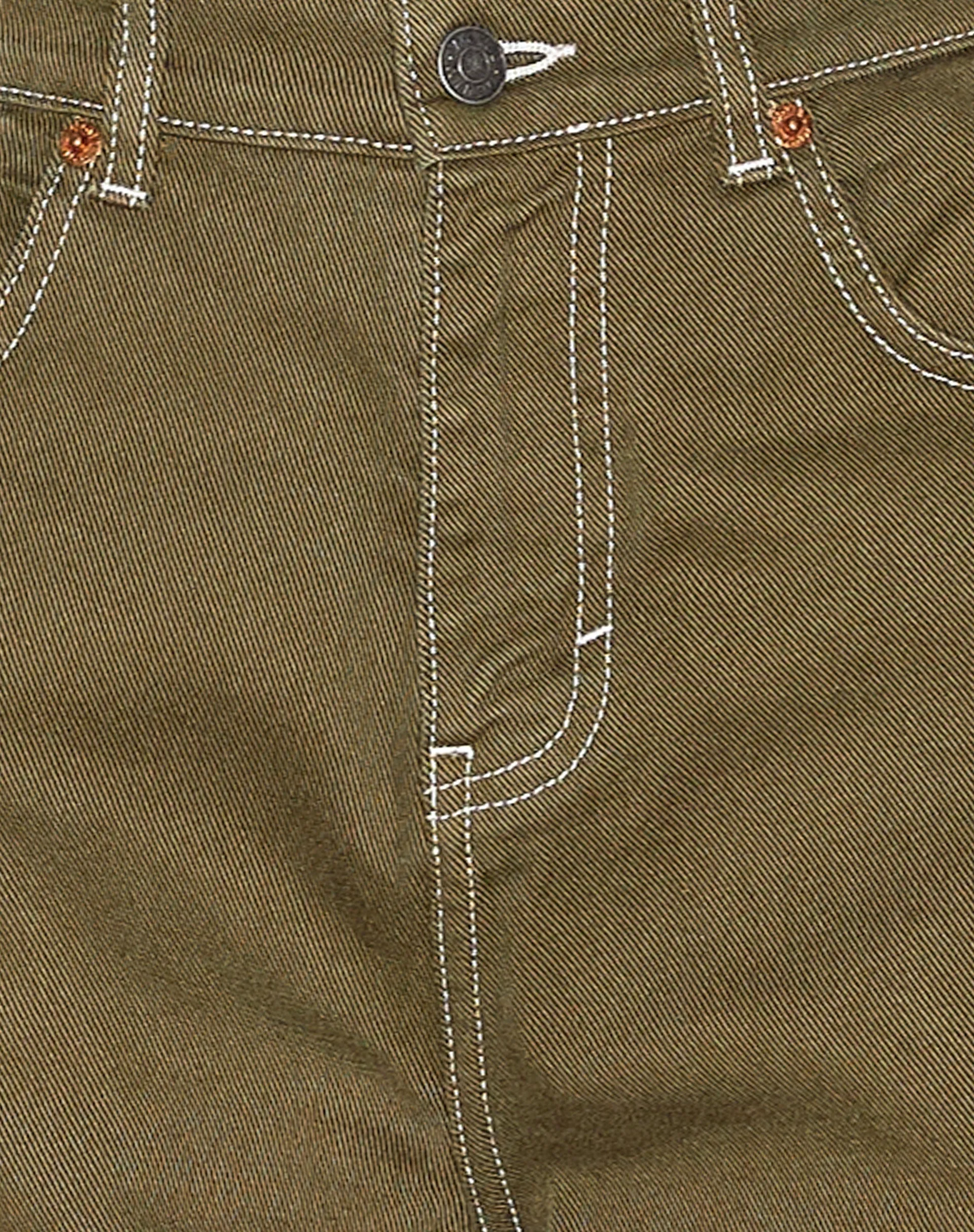 Parallel Jeans in Military Green
