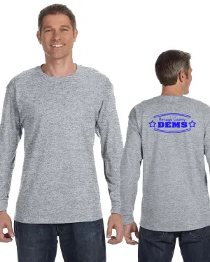 PC Dems Long Sleeve T-Shirt (Back Only)