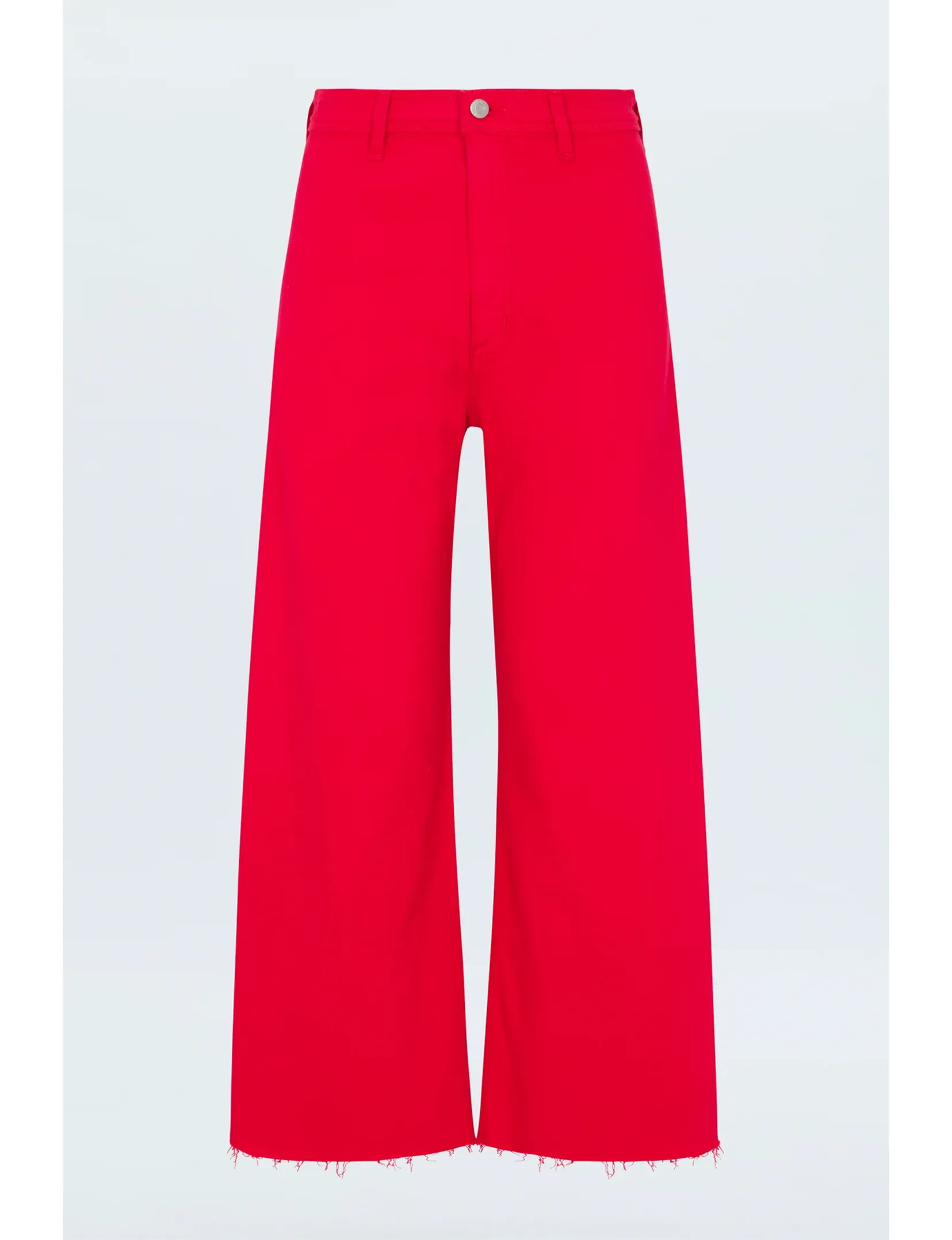 Penny High Rise Wide Leg Crop, Ruby