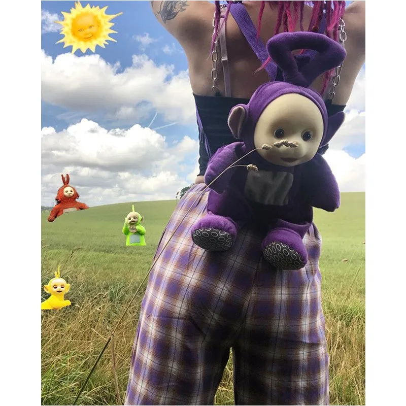 [@piaisevil] "PURPLE PLAID" PANTS K070810REVIEW
