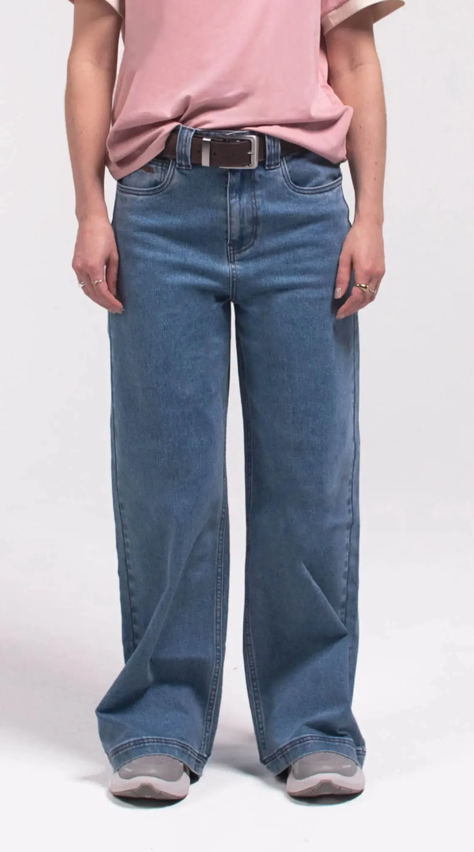 Pinnacles Wide-Leg Jean - Denim