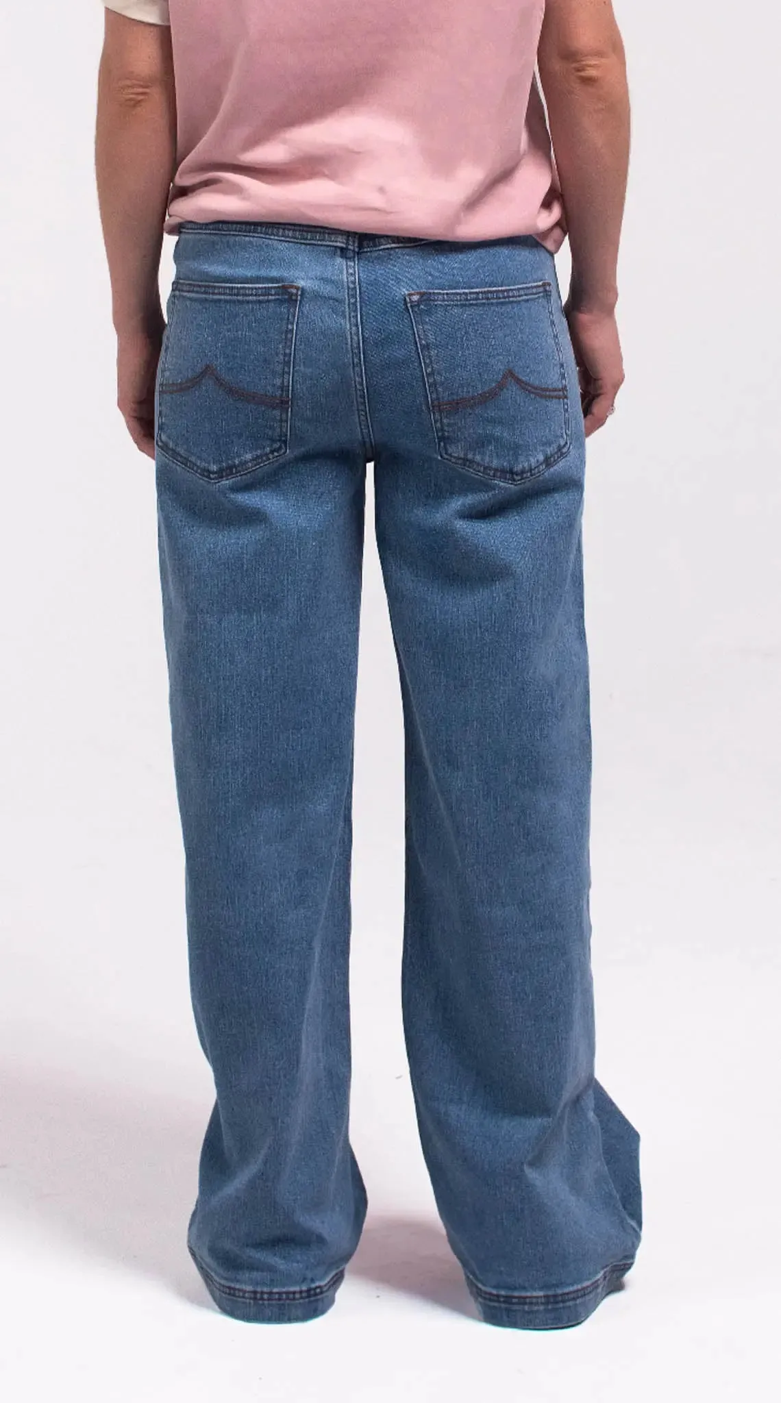 Pinnacles Wide-Leg Jean - Denim