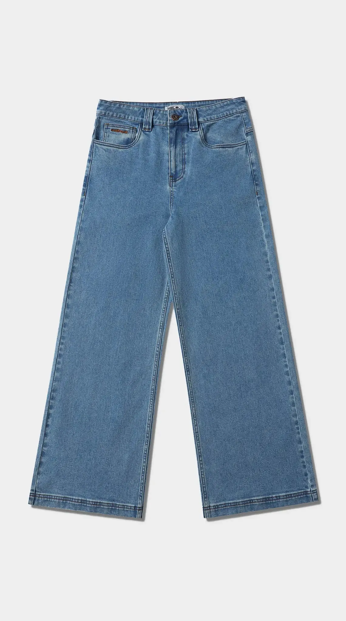 Pinnacles Wide-Leg Jean - Denim