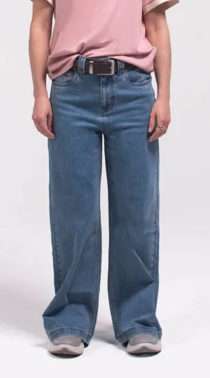 Pinnacles Wide-Leg Jean - Denim