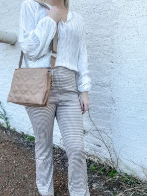 Plaid Picnics Pants