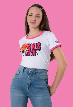 Powerpuff Girls Blossom Digital Embellished T-Shirt