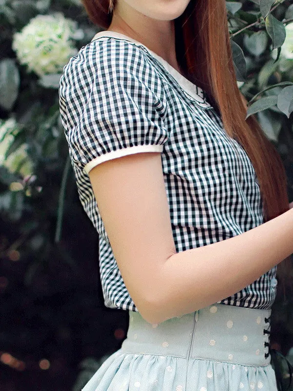 pretty in plaid shirt