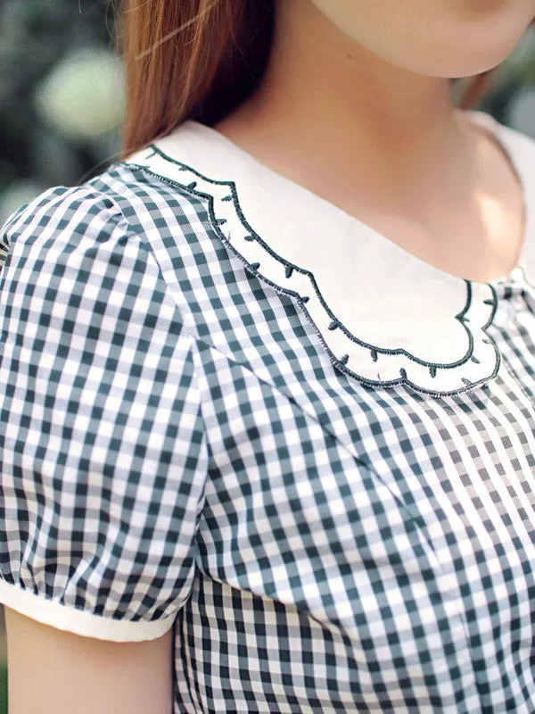 pretty in plaid shirt