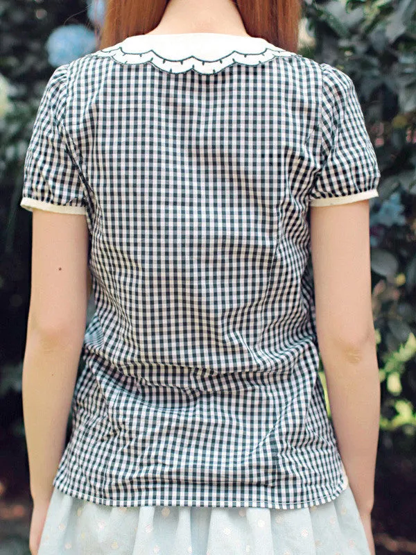 pretty in plaid shirt