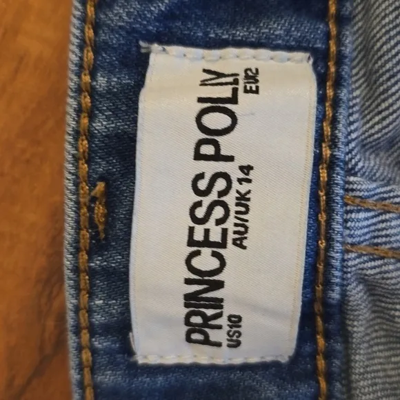 Princess Polly wide leg jeans size 10
