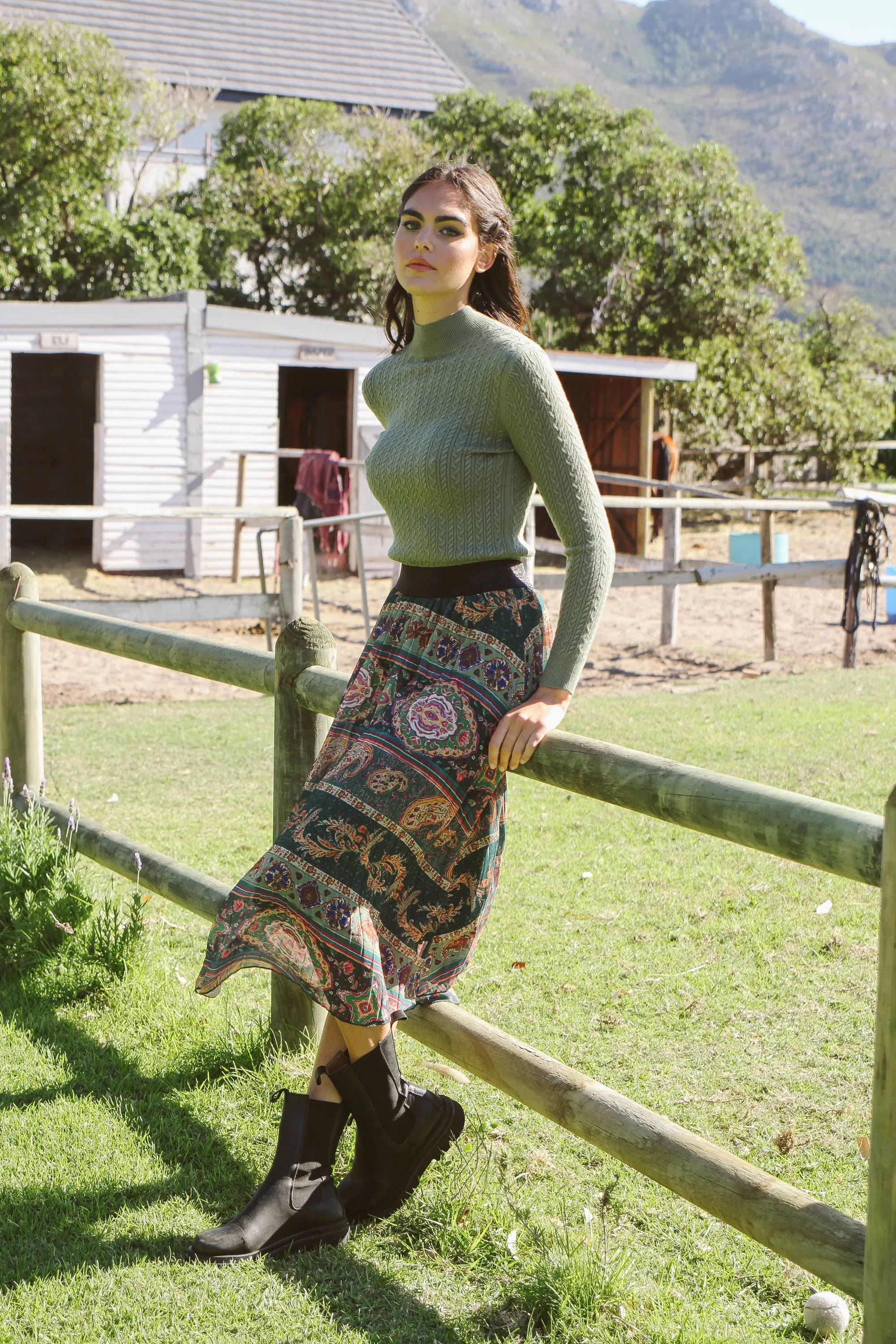 Print Skirt