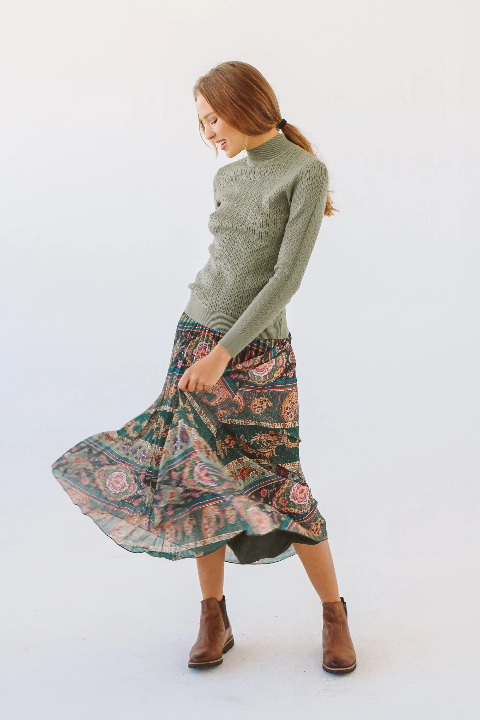 Print Skirt