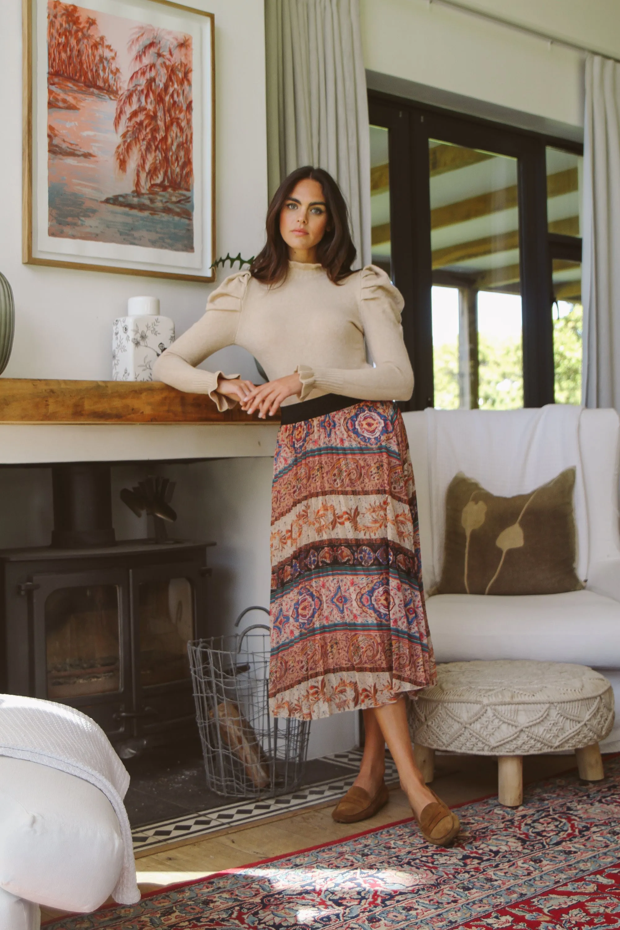 Print Skirt