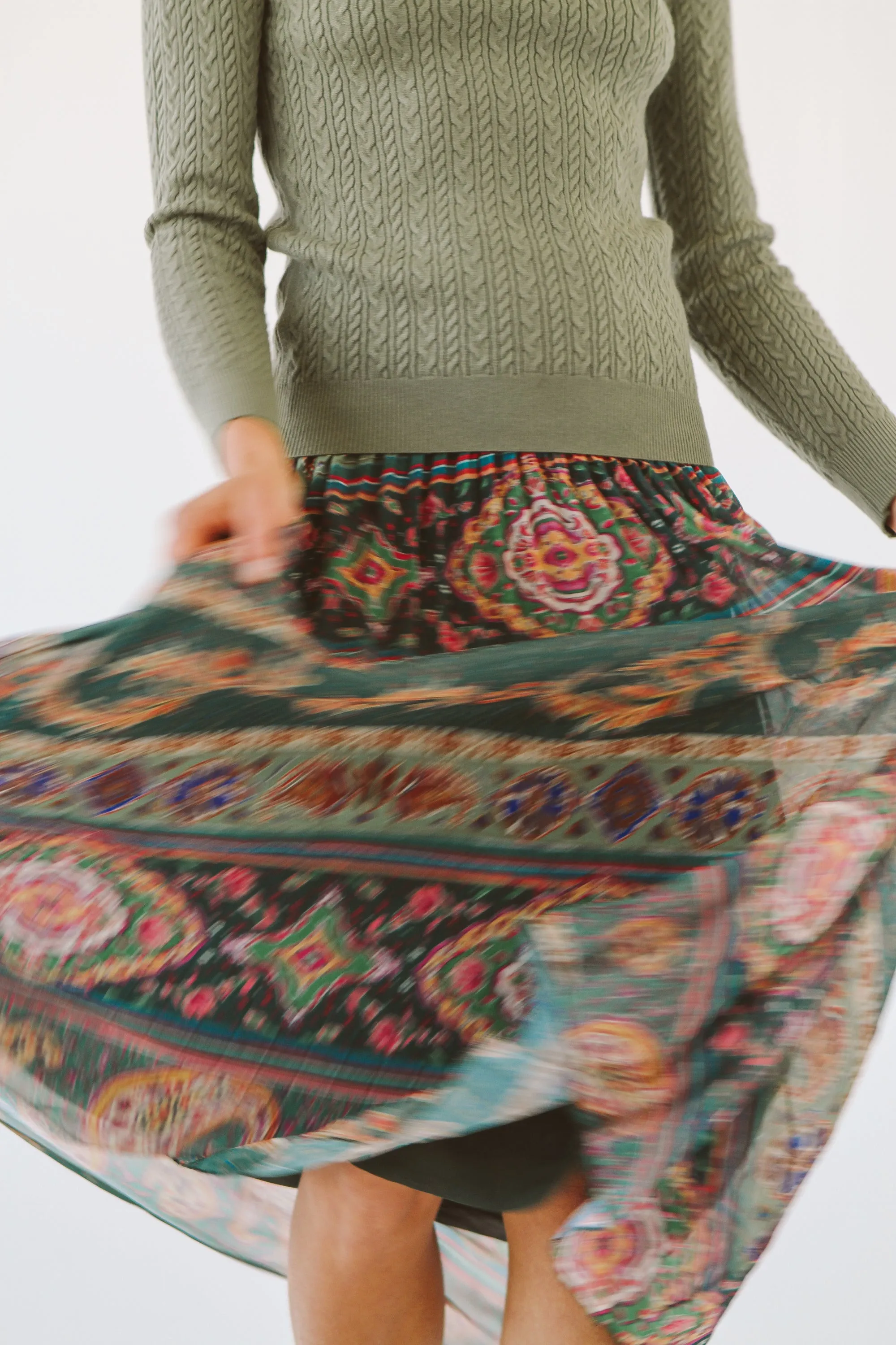 Print Skirt