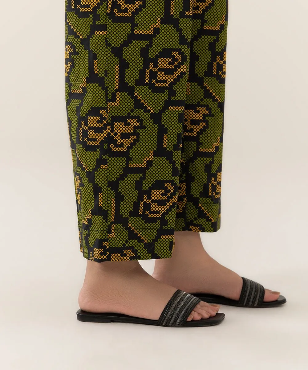 Printed Cambric Pants