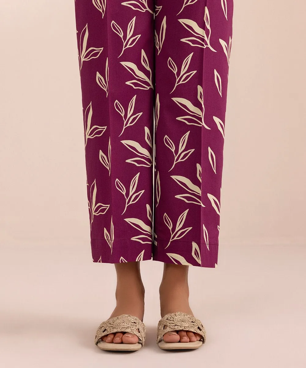 Printed Cambric Pants