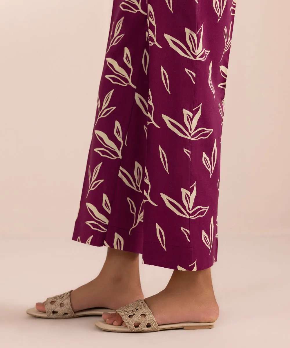 Printed Cambric Pants