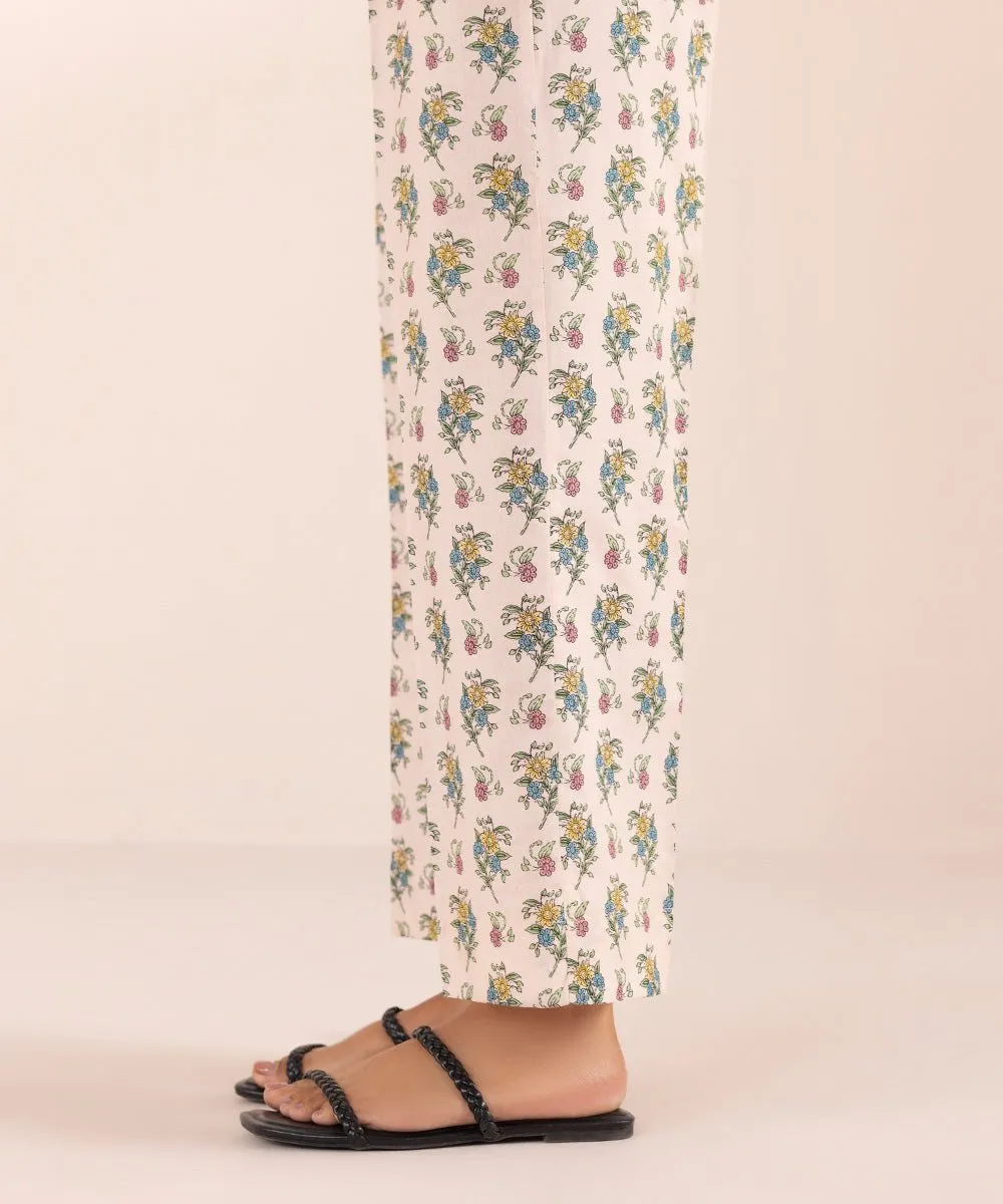 Printed Cambric Pants