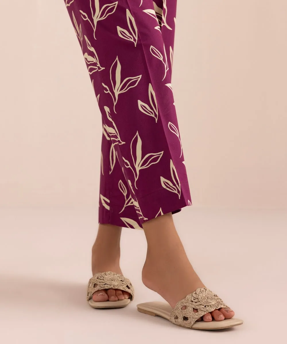 Printed Cambric Pants