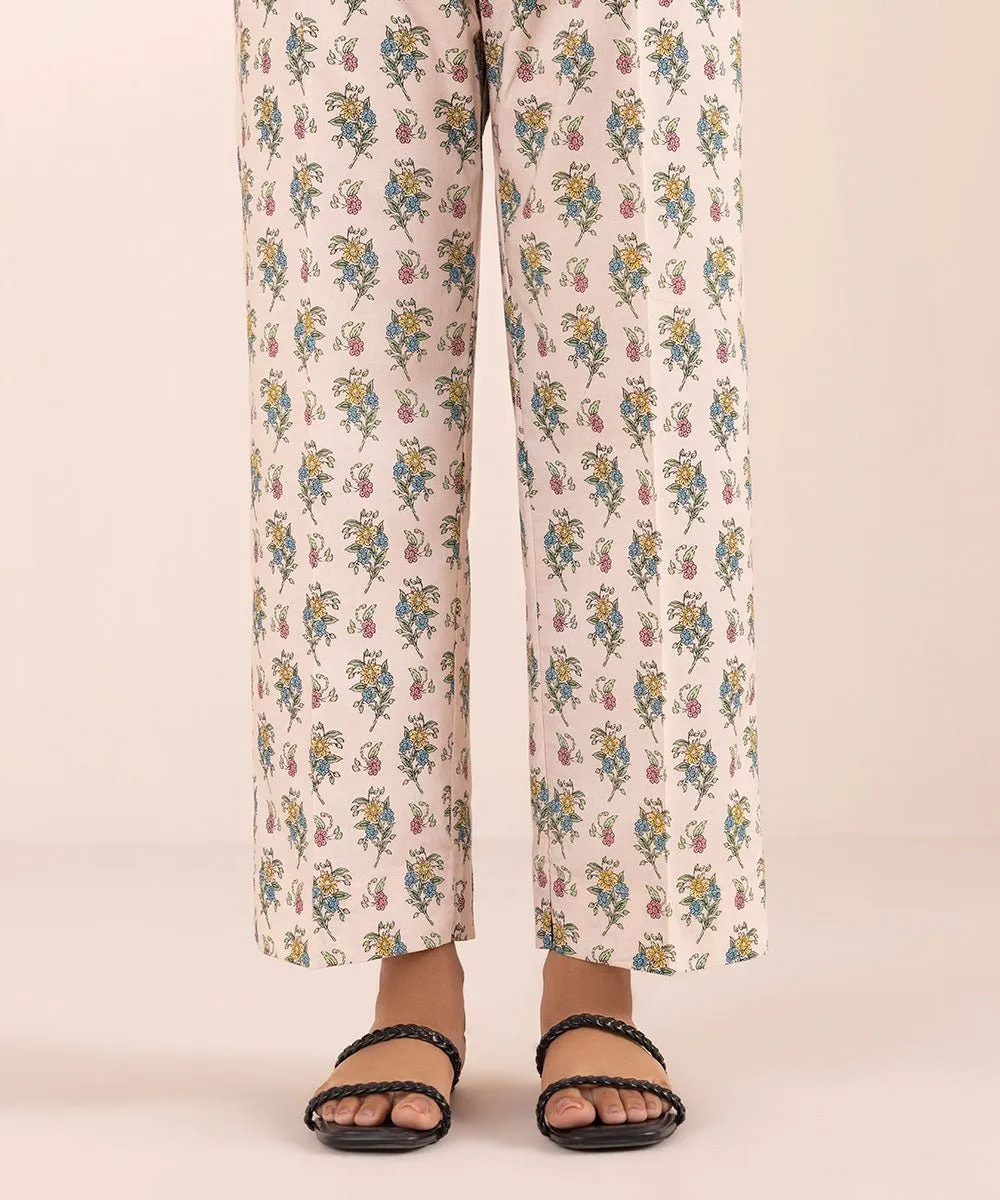 Printed Cambric Pants