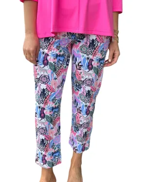 PRINTED CROP PANT - Jungle