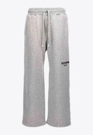 Printed Drawstring Track Pants