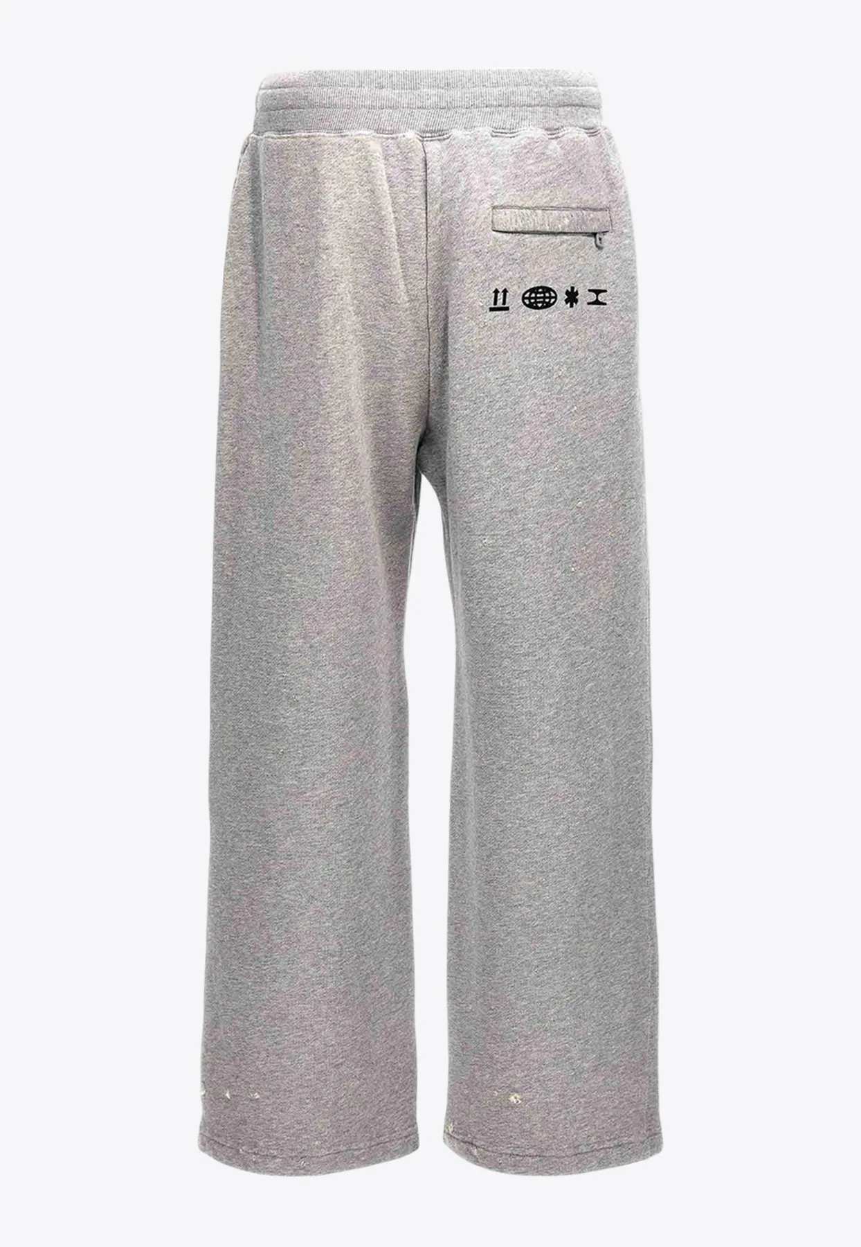 Printed Drawstring Track Pants